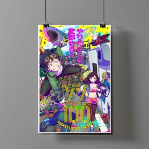 Poster de Akira y Shizuka - Zom 100: Bucket List of the Dead