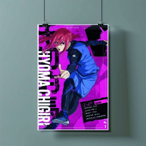 Poster de Hyoma Chigiri - Blue Lock