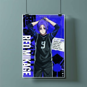 Poster de Reo Mikage - Blue Lock