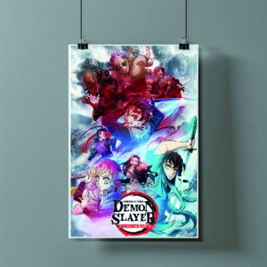 Poster de Tanjiro y Nezuko - Demon Slayer