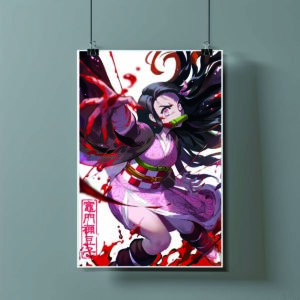 Poster de Nezuko Kamado - Demon Slayer