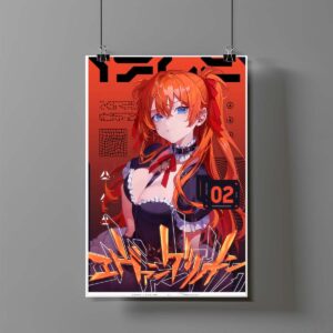 Poster de Asuka Langley Soryu - Neon Genesis Evangelion
