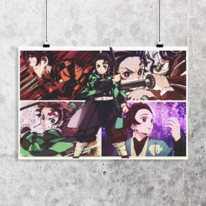 Poster de Tanjiro Kamado - Demon Slayer