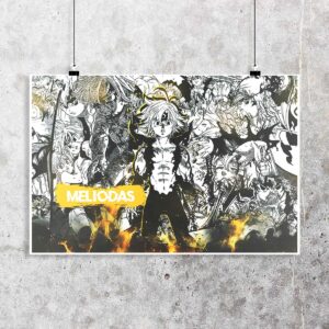 Poster de Meliodas - Seven Deadly Sins