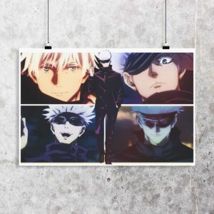 Poster de Satoru Gojo - Jujutsu Kaisen