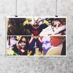 Poster de All Might - My Hero Academia
