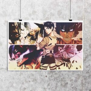 Poster de Eren Yeager - Attack on Titan