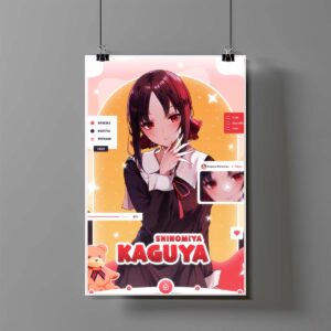 Poster de Kaguya Shinomiya - Kaguya-sama: Love is War