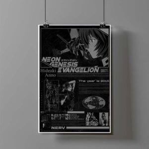 Poster de Rei Ayanami - Neon Genesis Evangelion