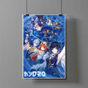 Poster de Hydro - Genshin Impact