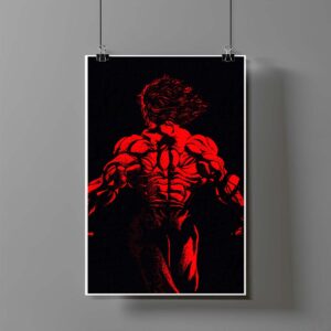 Poster de Yujiro Hanma - Baki the Grappler