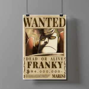 Poster de Franky Wanted - One Piece