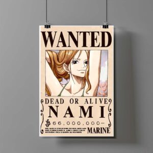Poster de Nami Wanted - One Piece