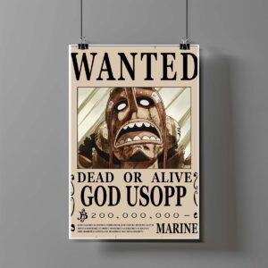 Poster de Usopp Wanted - One Piece
