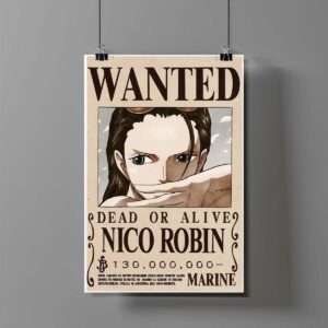 Poster de Nico Robin Wanted - One Piece