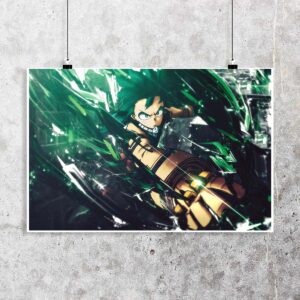 Poster de Izuku Midoriya - My Hero Academia