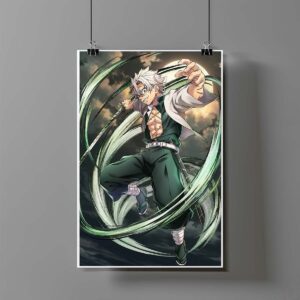 Poster de Sanemi Shinazugawa - Demon Slayer