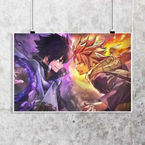 Poster de Natsu y Gray - Fairy Tail