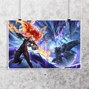 Poster de Mavuika y Capitano - Genshin Impact
