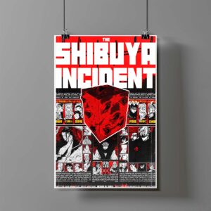 Poster de Jujutsu Kaisen - Incidente de Shibuya