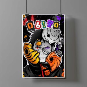 Poster de Obito Uchiha - Naruto Shippuden
