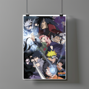 Poster de Naruto y Sasuke - Naruto Shippuden