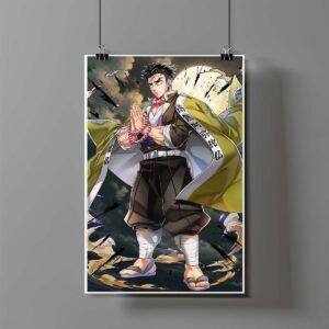Poster de Gyomei Himejima - Demon Slayer