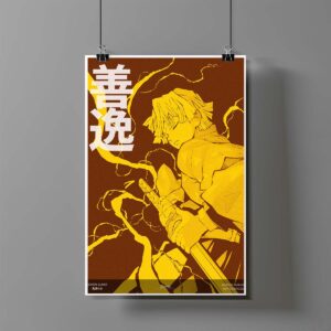 Poster de Zenitsu Agatsuma - Demon Slayer