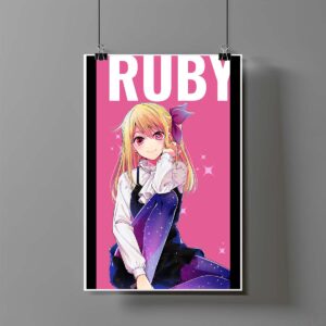 Poster de Ruby Hoshino - Oshi no Ko