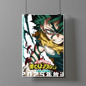 Poster de Izuku Midoriya - My Hero Academia