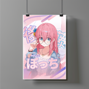 Poster de Hitori Gotoh - Bocchi the Rock!