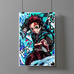 Poster de Tanjiro Kamado - Demon Slayer