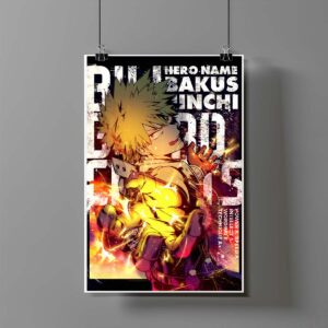 Poster de Katsuki Bakugo - My Hero Academia