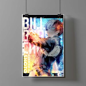 Poster de Shoto Todoroki - My Hero Academia