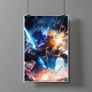 Poster de Naruto y Sasuke - Naruto Shippuden
