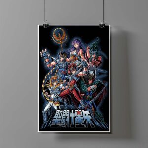 Poster de Caballeros de bronce - Saint Seiya