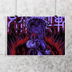 Poster de Satoru Gojo - Jujutsu Kaisen