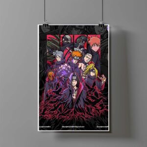 Poster de Akatsuki - Naruto Shippuden