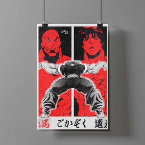 Poster de Baki Hanma - Baki the Grappler