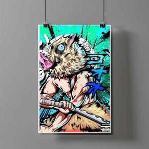 Poster de Inosuke Hashibira - Demon Slayer