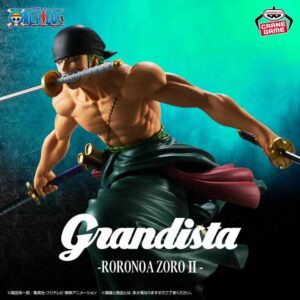 [PRE-ORDEN] Figura Roronoa Zoro II - One Piece -  Grandista