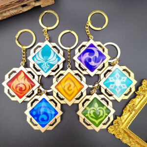 Llavero visiones Liyue Genshin impact