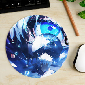 Mousepad Circular de Gojo Satoru - Jujutsu Kaisen
