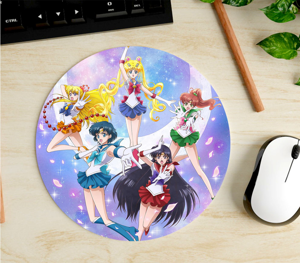 Mousepad Circular de Sailor Guardians - Sailor Moon