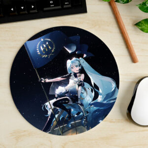 Mousepad Circular de Hatsune Miku - Vocaloid