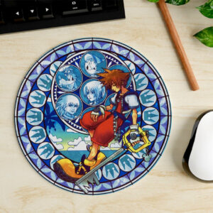 Mousepad Circular de Sora - Kingdom Hearts