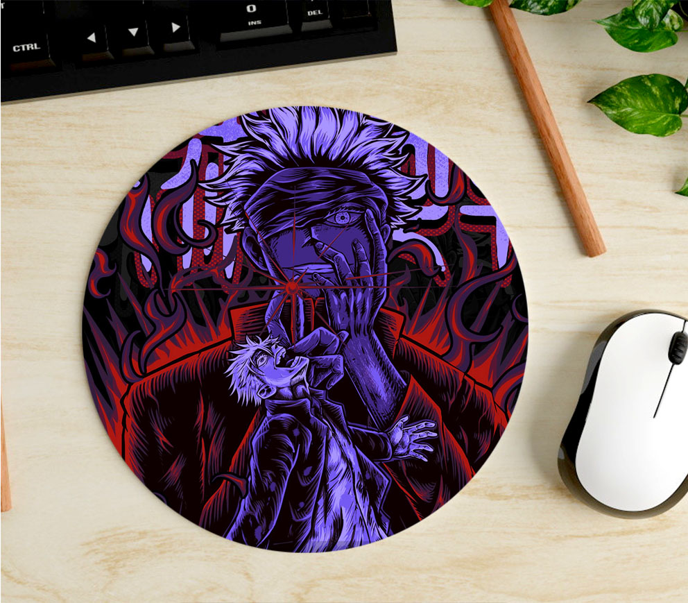 Mousepad Circular de Gojo Satoru - Jujutsu Kaisen
