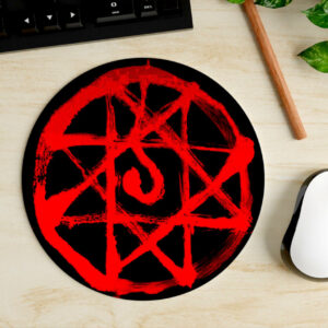 Mousepad Circular de Circulo de transmutacion - FullMetal Alchemist