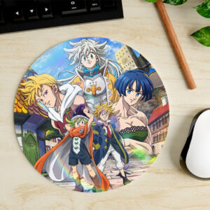 Mousepad Circular de 4 Jinetes del Apocalipsis