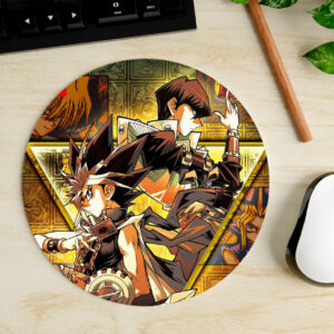 Mousepad Circular de Yami Yugi y Seto Kaiba - Yu-Gi-Oh!